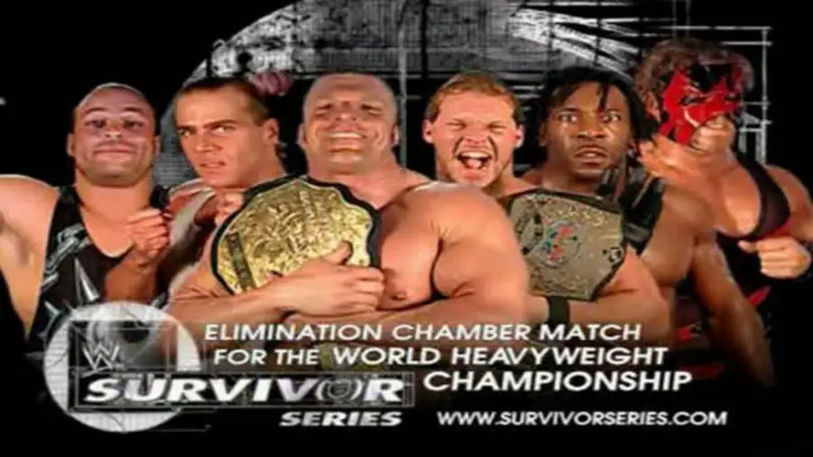 The first elimination chamber match 2002